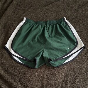 Nike Green Athletic Shorts
